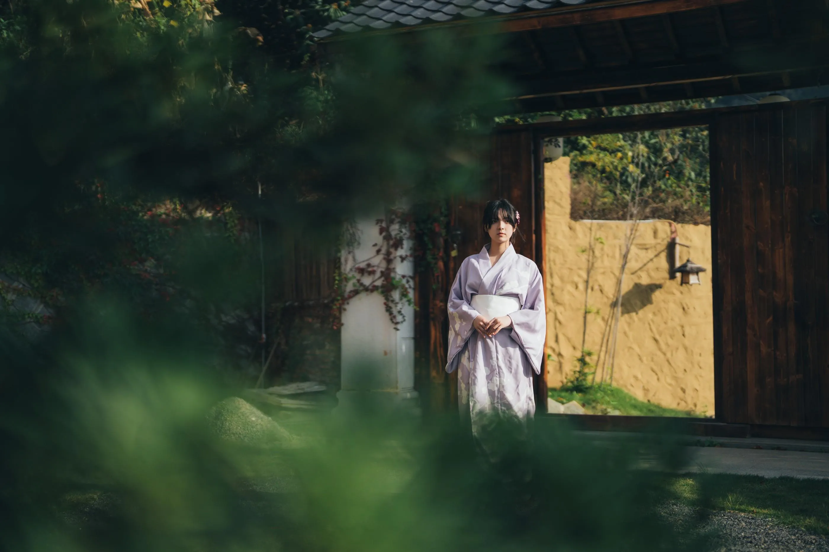 [YITUYU艺图语]2022.02.09 和风物语，日式庭院里的少女写真 dudu [56P]插图7